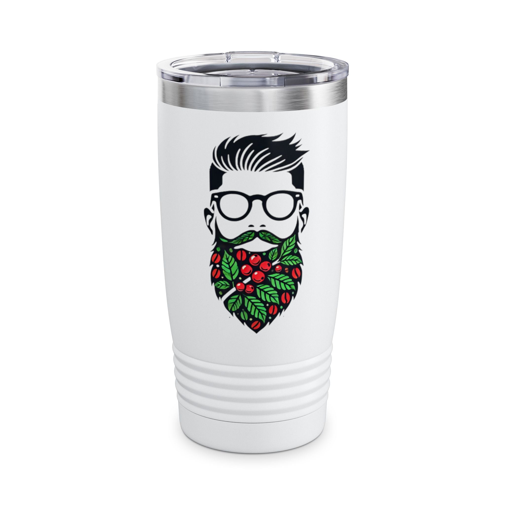 Puck Coffee Ringneck Tumbler - 20oz, Eco-Friendly Travel Mug for Coffee Lovers