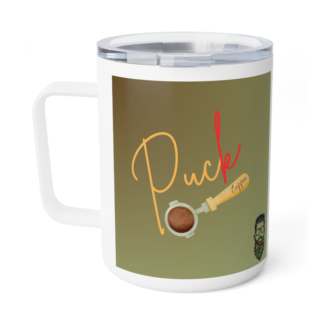 Insulated Puck Coffee Mug - Perfect Gift for Coffee Lovers