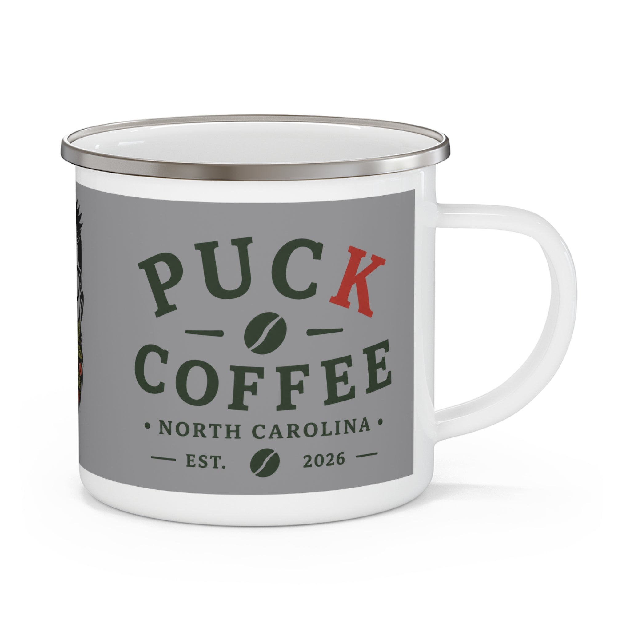 Puck Coffee Camping Mug