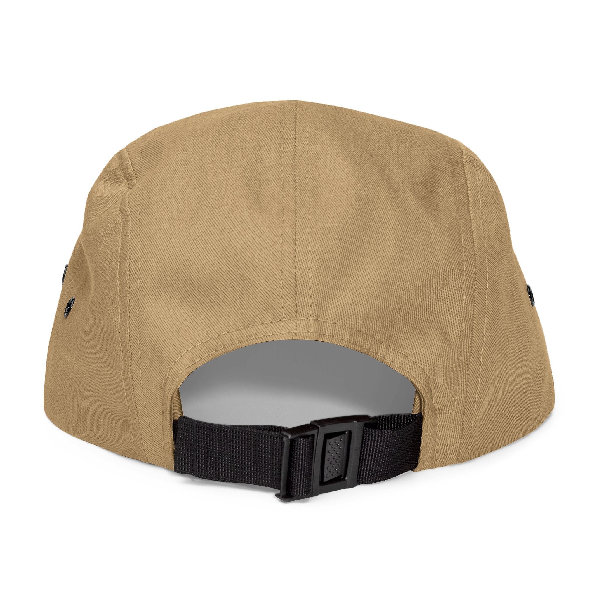 Puck Coffee Embroidered 5-Panel Cap — Outdoor Mountain Coffee Hat