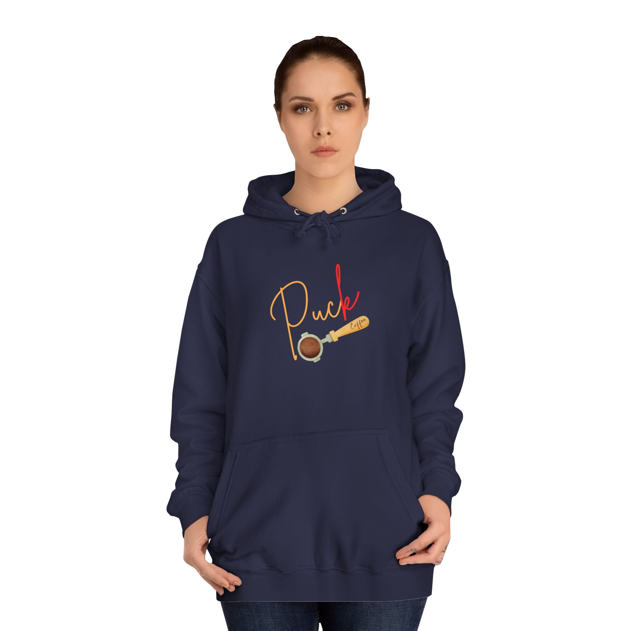 Puck Coffee Hoodie - Cozy Unisex Hoodie