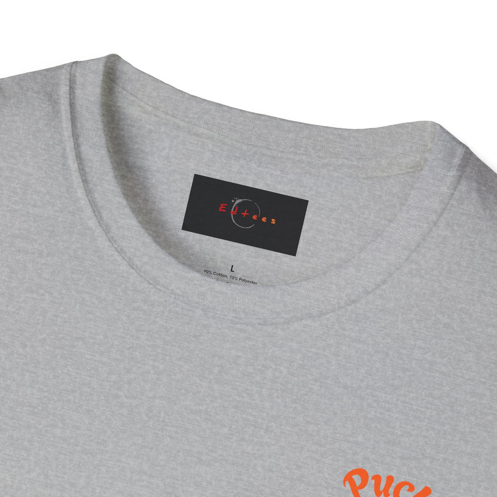 Puck Coffee Unisex Softstyle T-Shirt - Perfect Gift for Coffee Lovers, Casual Wear, Everyday Style, Funny Graphic Tee, Unique Coffee Gift