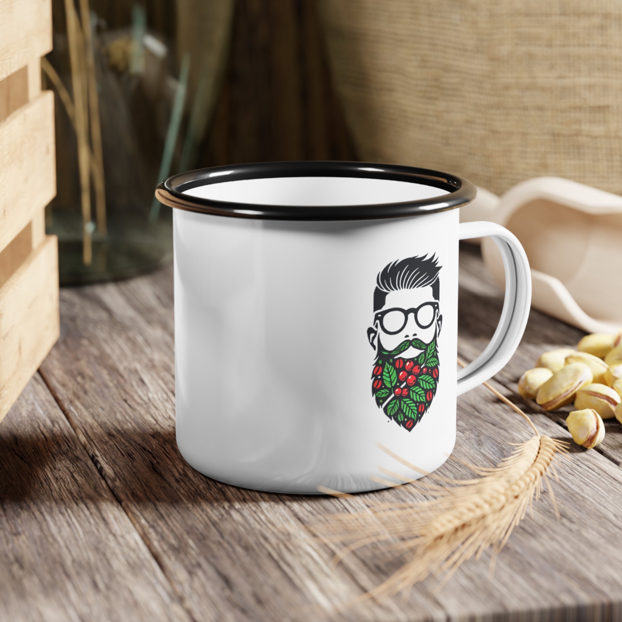 Puck Coffee Camper Mug-Perfect Gift for Coffee Lovers & Adventurers