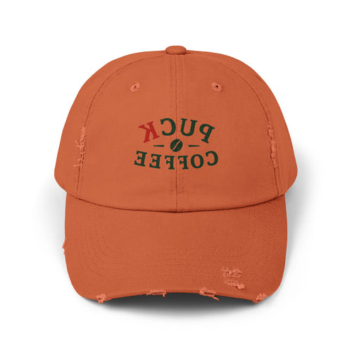 Distressed Puck Coffee Cap