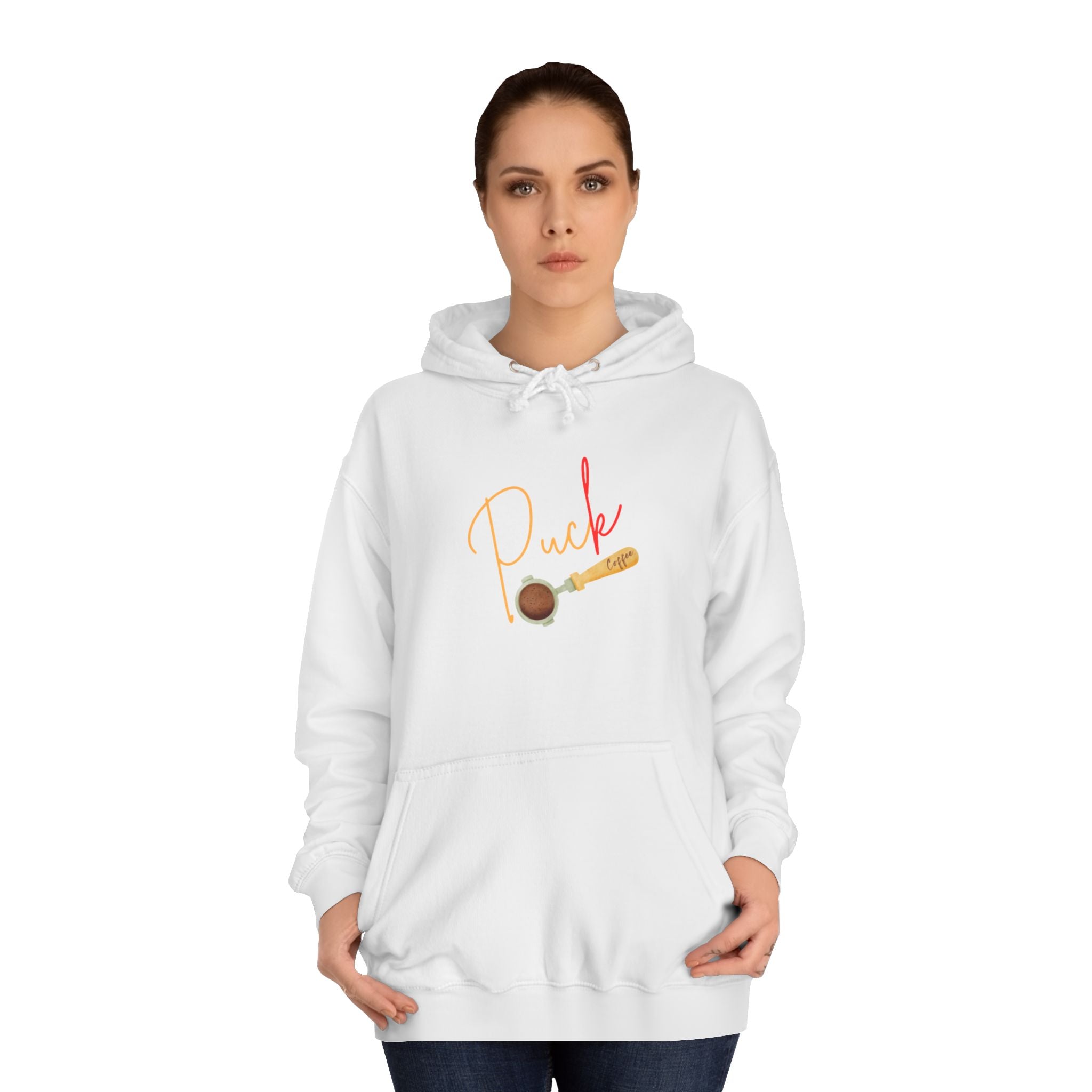 Puck Coffee Hoodie - Cozy Unisex Hoodie
