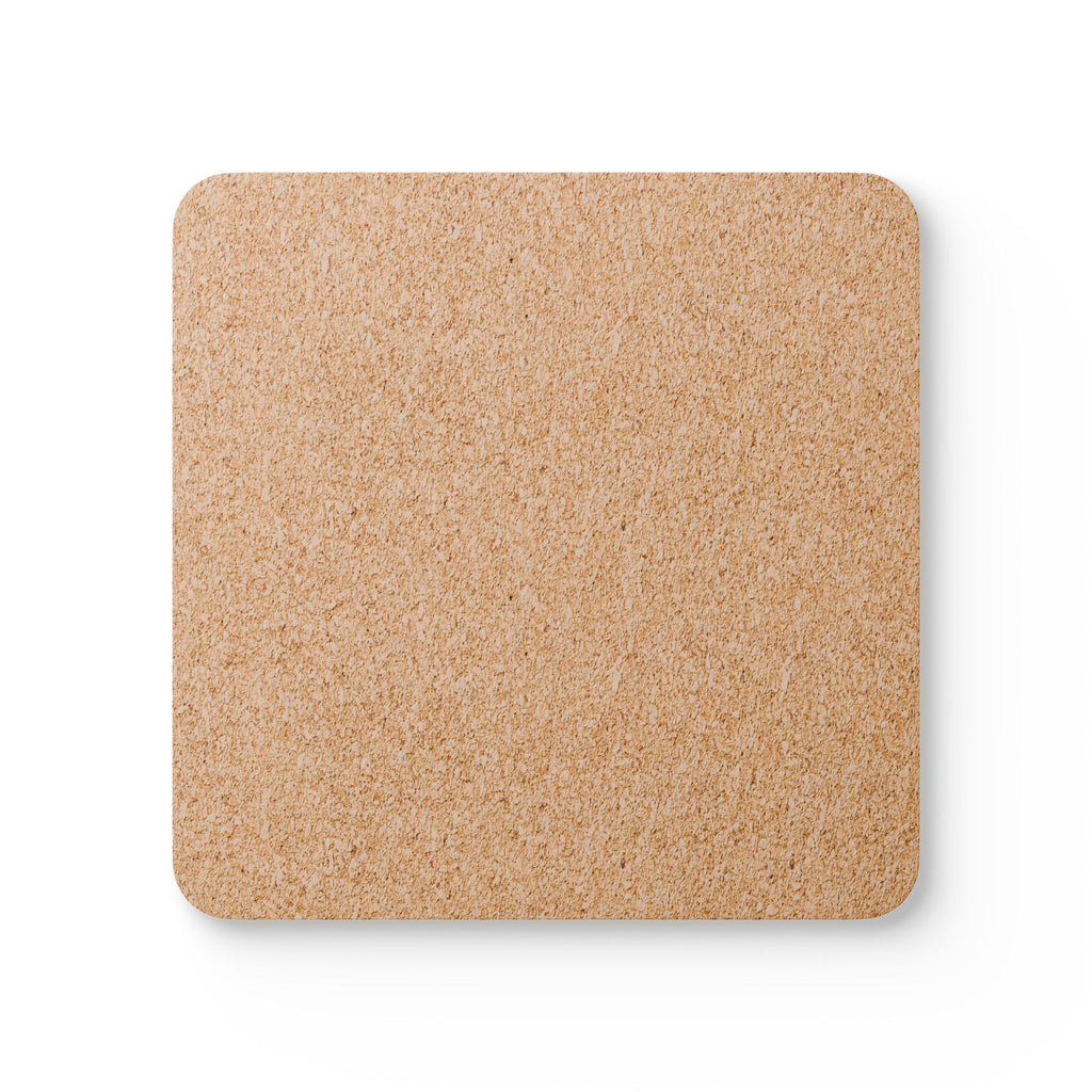 Puck Coffee Cork Coaster Set - Rustic Home Decor for Coffee Lovers & Nature Enthusiasts
