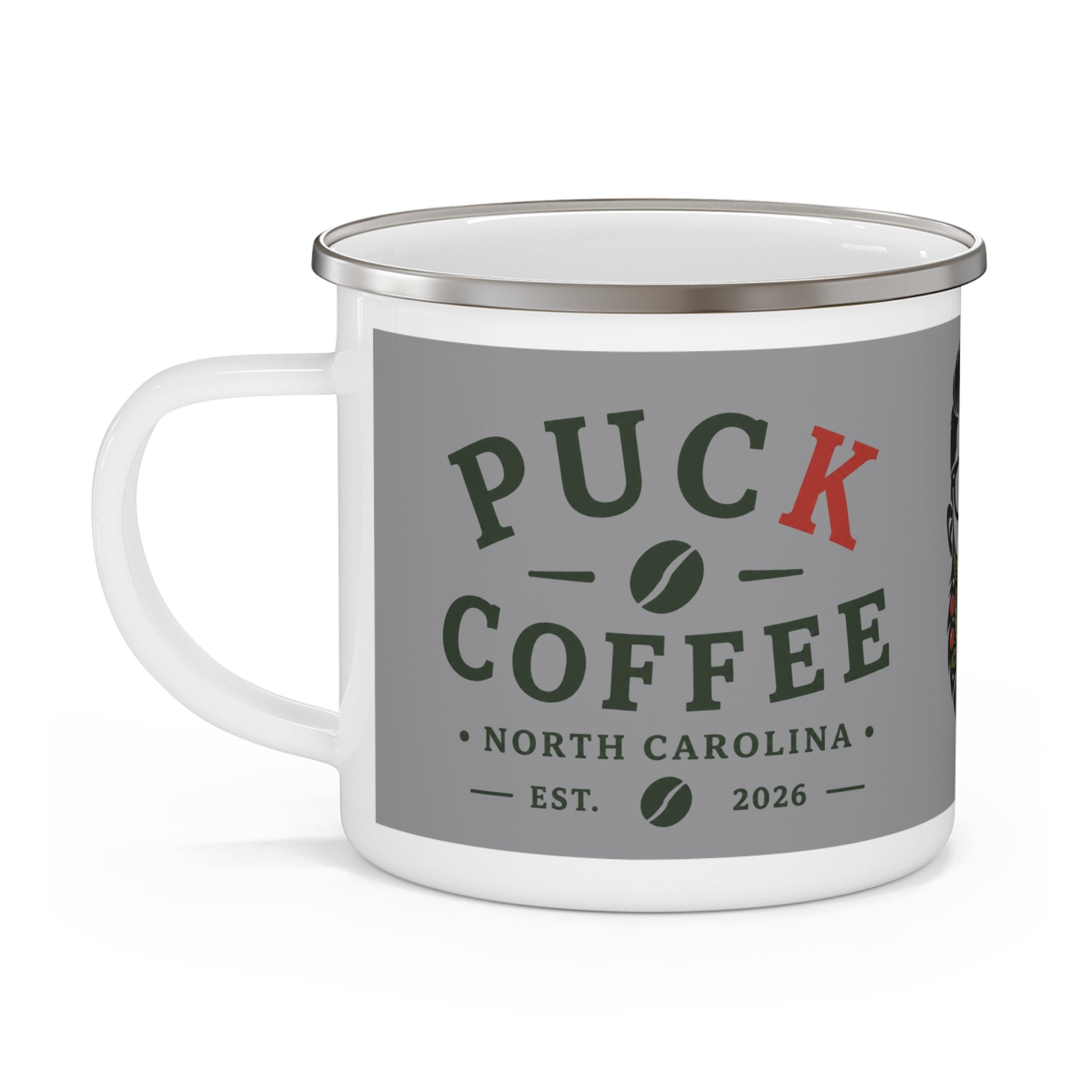 Puck Coffee Camping Mug