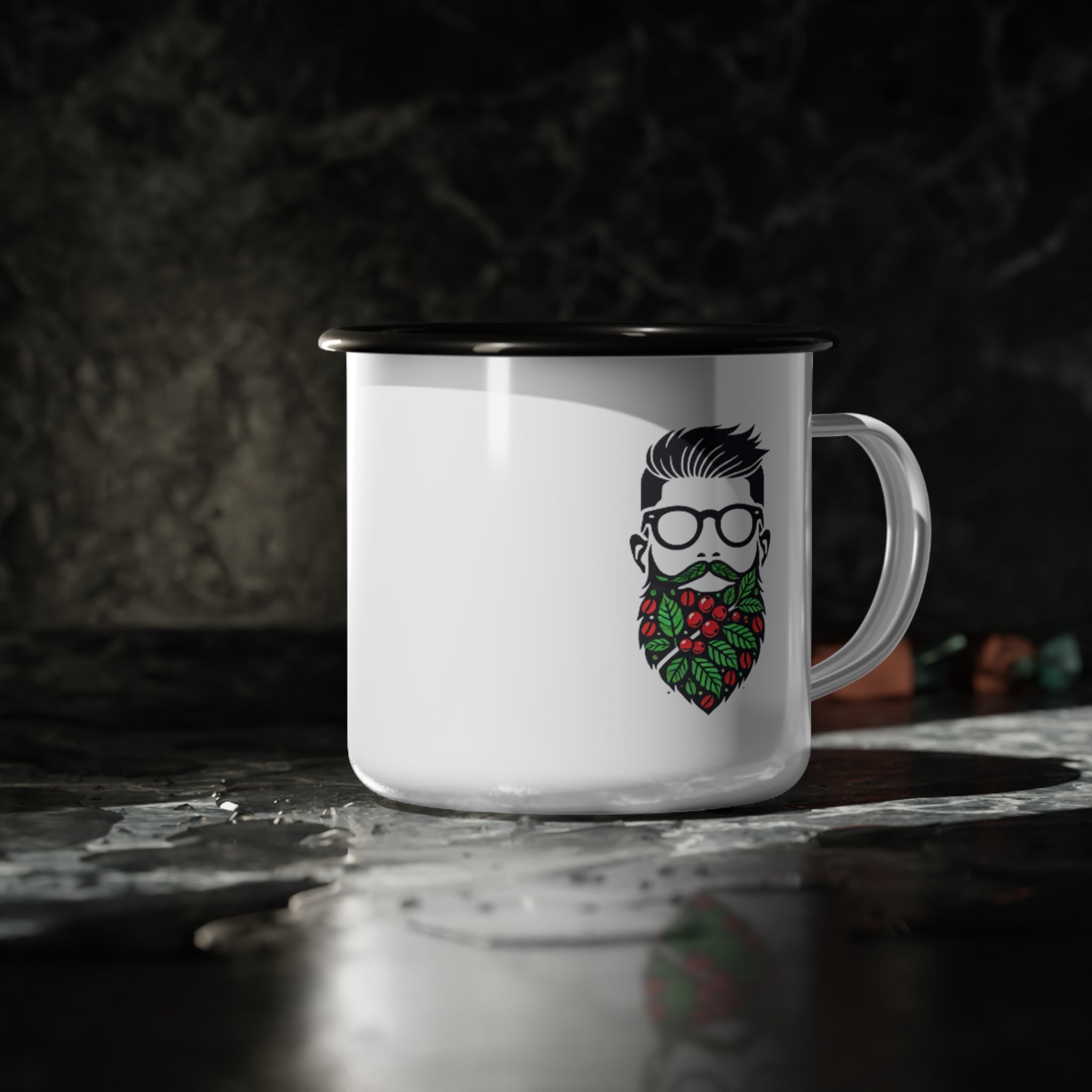 Puck Coffee Camper Mug-Perfect Gift for Coffee Lovers & Adventurers