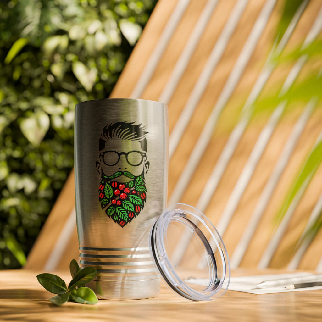 Puck Coffee Ringneck Tumbler - 20oz, Eco-Friendly Travel Mug for Coffee Lovers