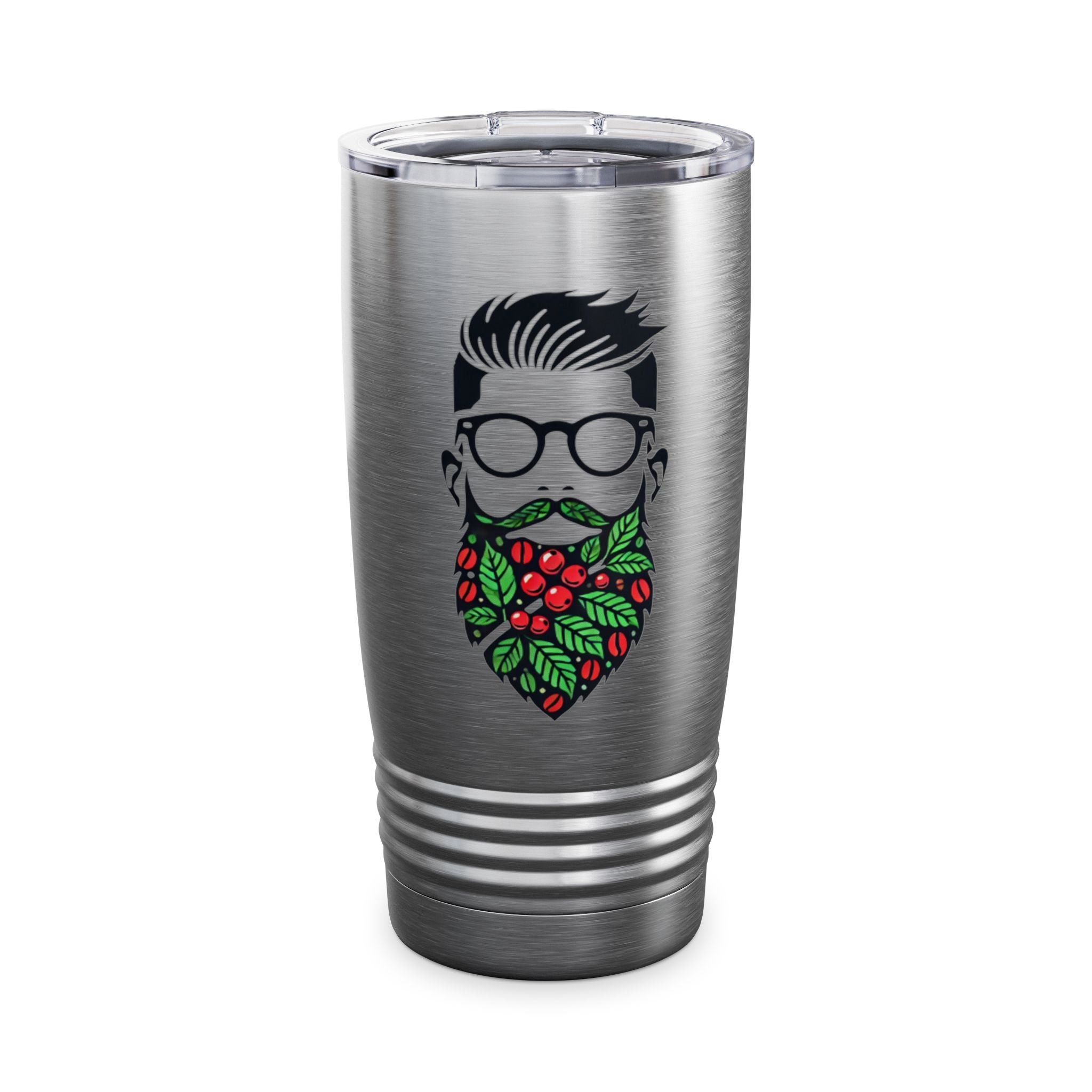 Puck Coffee Ringneck Tumbler - 20oz, Eco-Friendly Travel Mug for Coffee Lovers