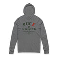 Puck Coffee Hooded Long Sleeve Tee
