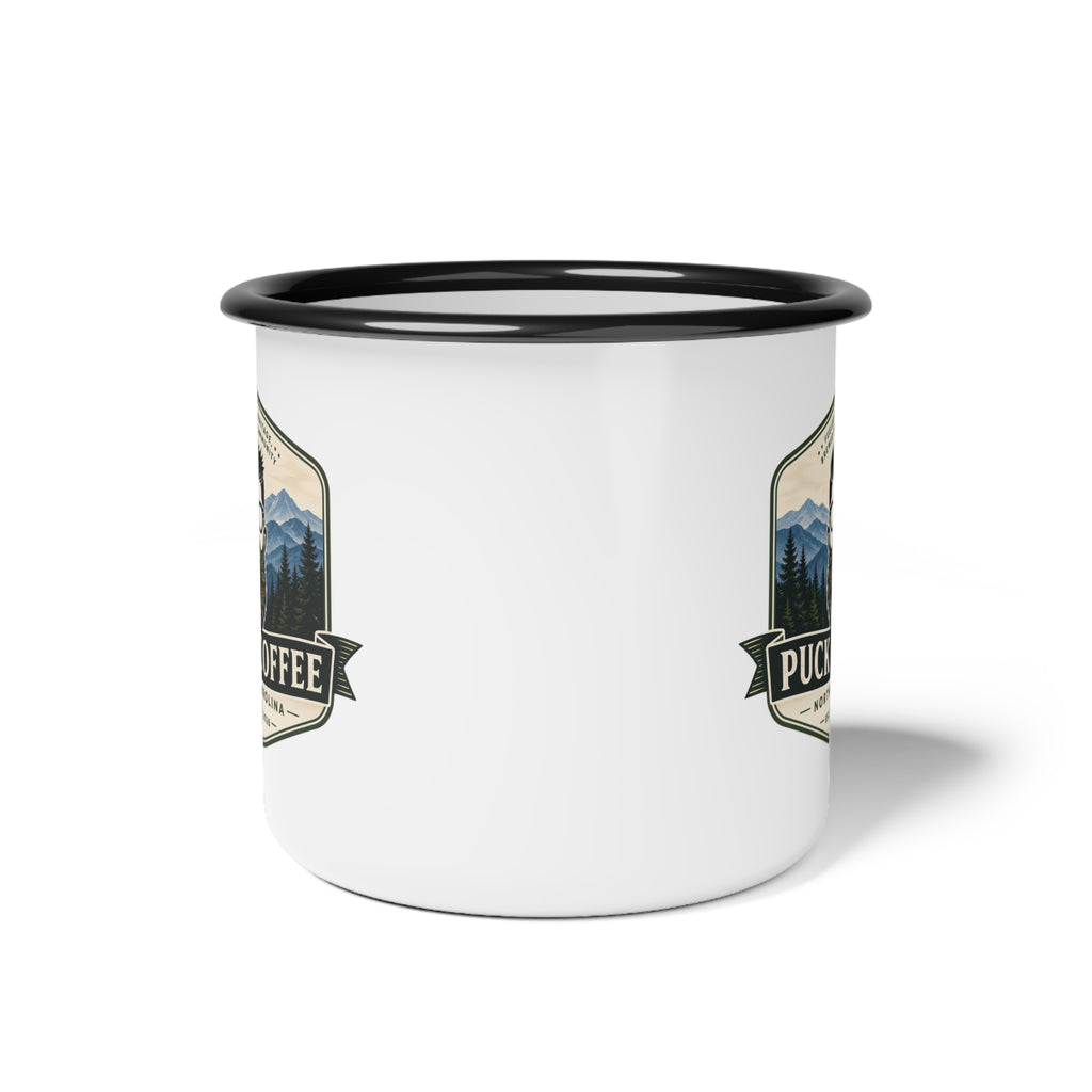 Puck Coffee Enamel Camp Cup