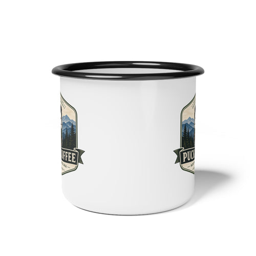 Puck Coffee Enamel Camp Cup