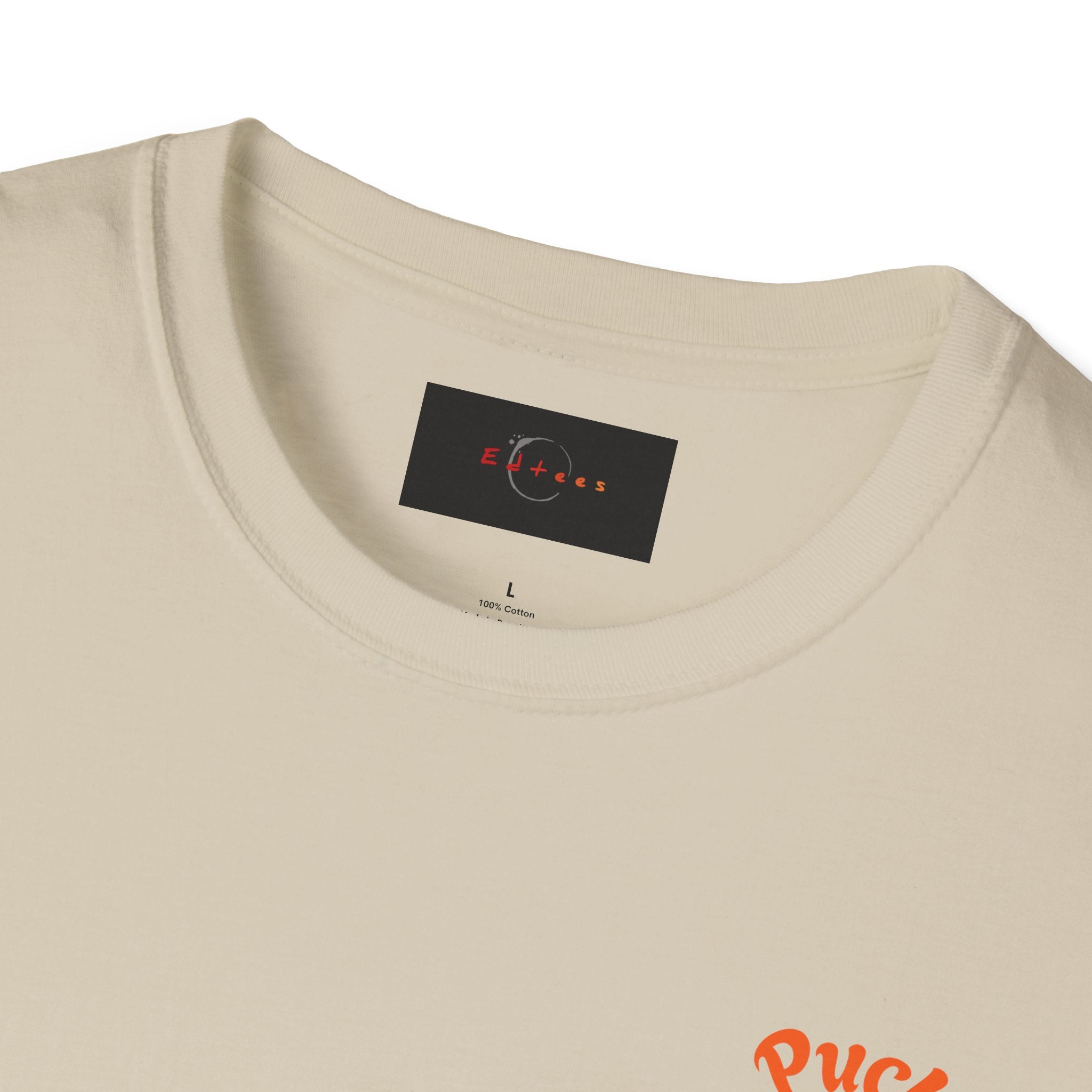Puck Coffee Unisex Softstyle T-Shirt - Perfect Gift for Coffee Lovers, Casual Wear, Everyday Style, Funny Graphic Tee, Unique Coffee Gift