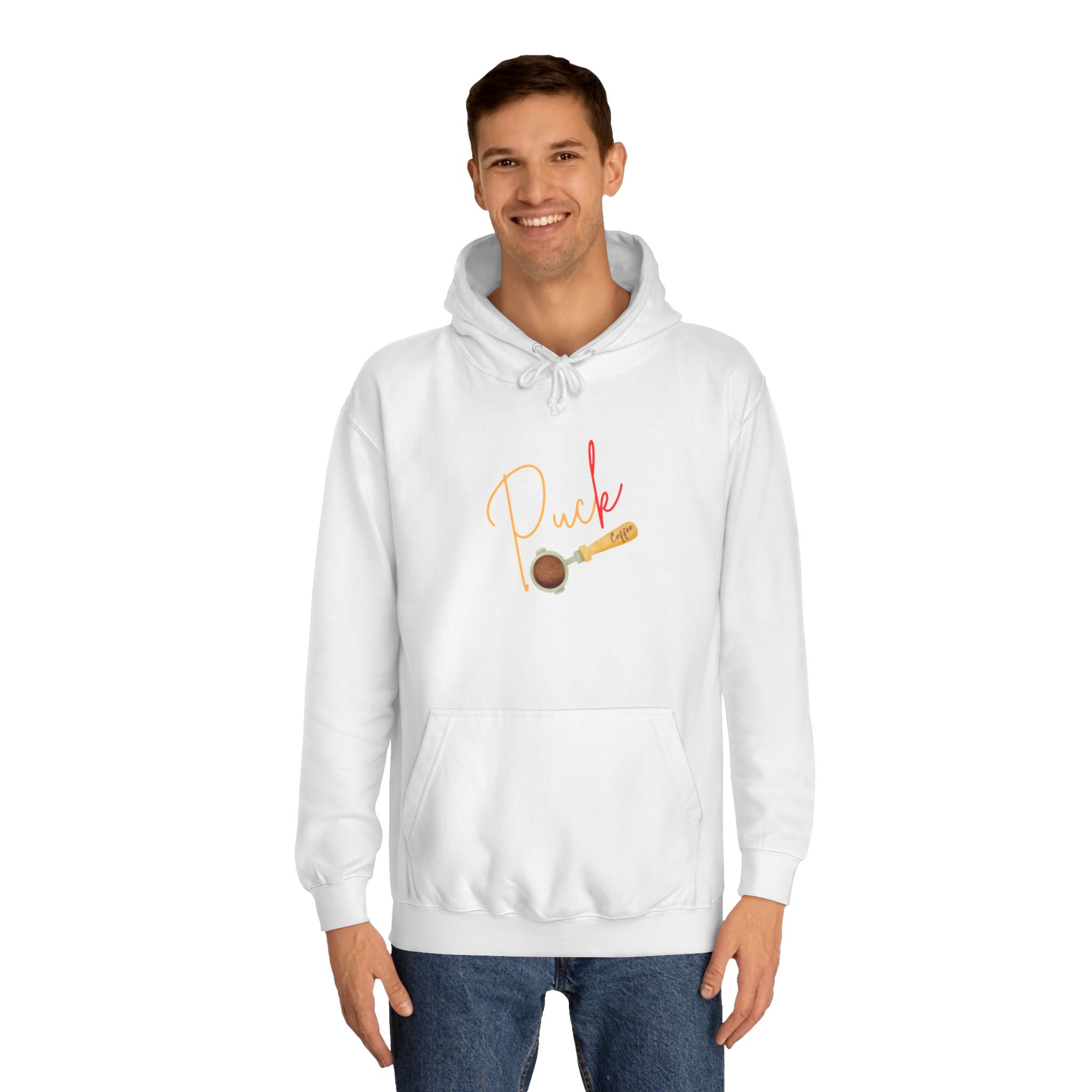 Puck Coffee Hoodie - Cozy Unisex Hoodie