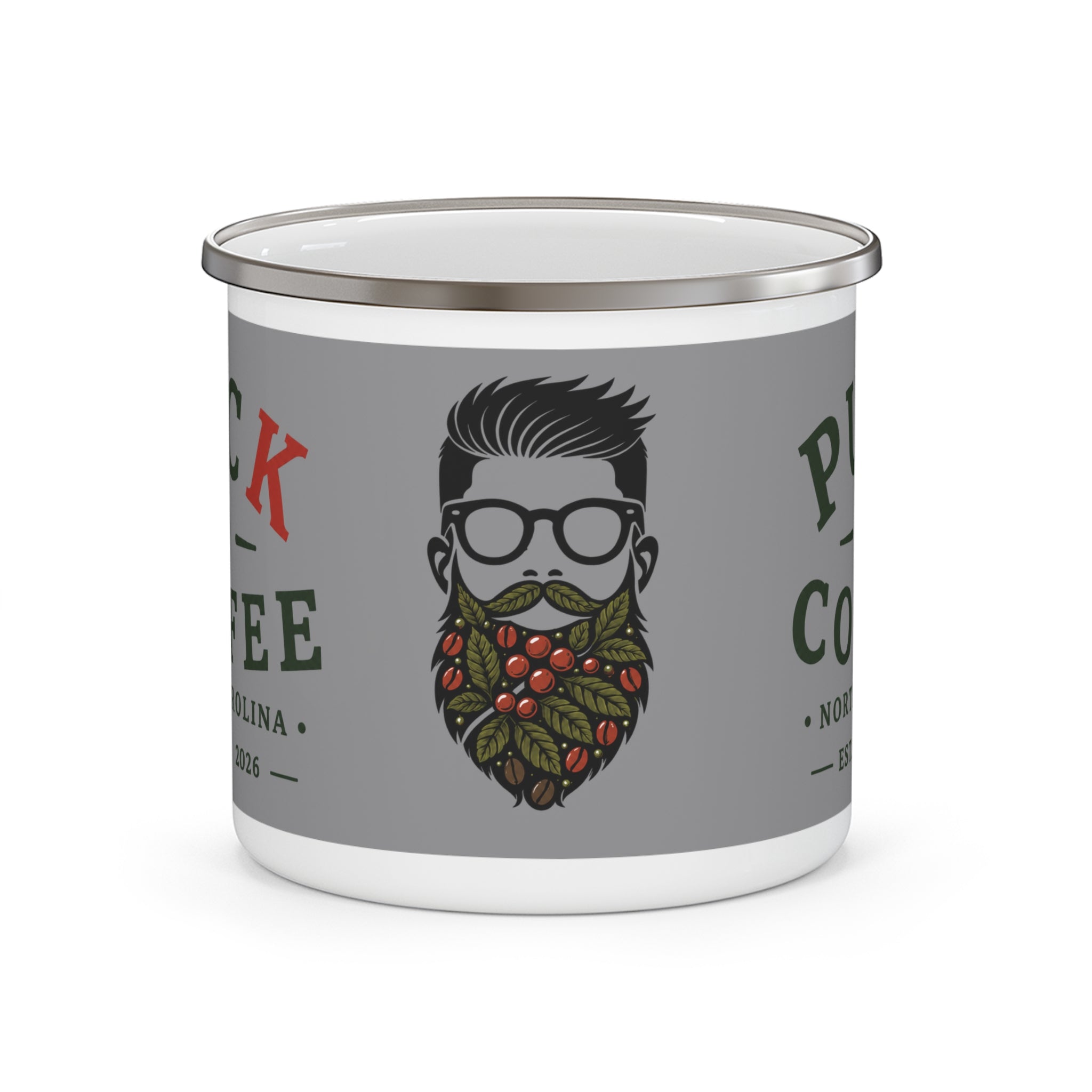 Puck Coffee Camping Mug